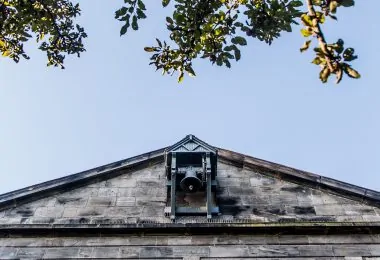 view of the Kirk roof